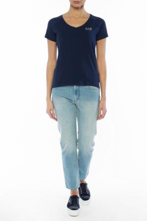 T-shirt z logo, zdjęcie 2 T-shirt z logo od EA7 Emporio Armani